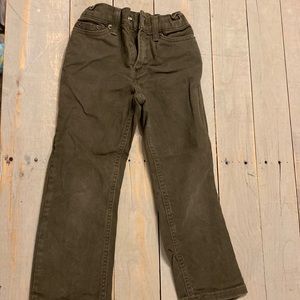 True craft, adjustable waist, size 5c, green, jean, boy pants. GUC